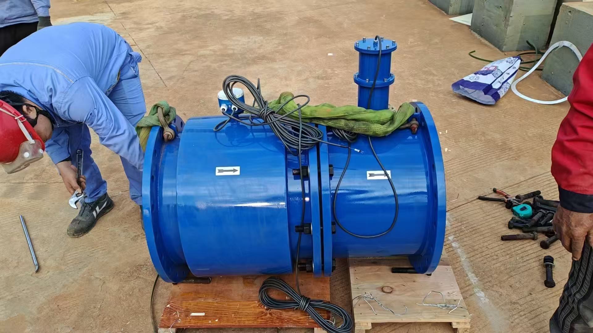 非滿管電磁流量計使用現(xiàn)場 非滿管電磁流量計使用現(xiàn)場